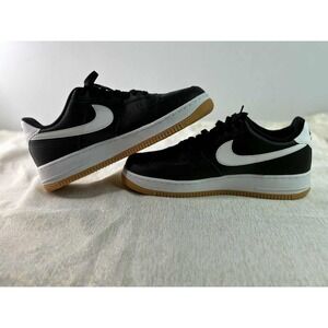Nike Air Force 1 Low '07 Black White Gum Men size 8.5